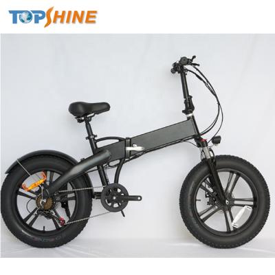 China Wholesale Aluminum Alloy Strong 48v Fat Tire Electric Bicycle 20inch 4.0 Adult Ebike With Stereo HiFi Speaker for sale