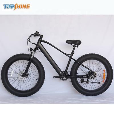 China Factory Direct 4.0 Inch Aluminum Alloy Fat Tire Wide Snow Beach Ebike Electric Bicycle With GPS Music LCD Display for sale