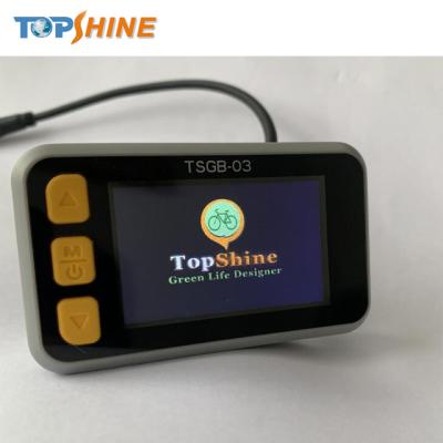 China Colorful Digital Odometer Electric Bike GPS LCD Display With Boot Logo Customizable TSGB03 for sale