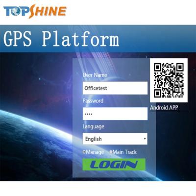 China New Generation Powerful GPS Automotive / Motorcycle Tracking Platform Support Fleet Management System for sale