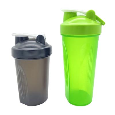 China Viable Wholesale Plastic PP Shaker Cup Personalized Custom Logo Protein Sport Cup Shaker Bottle for sale