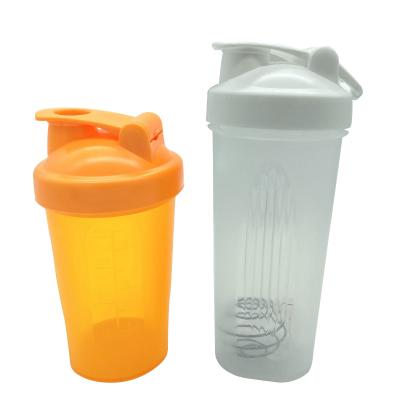 China Custom Free Plastic Protein Shaker Bottle Gym Logo Wholesale Shaker Cup Bottle 600Ml Bpa Sports Wholesale Viable for sale