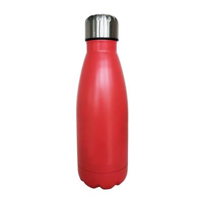 China Wholesale Custom Logo PORTABLE 350ml Vacuum Sealed Flask Insulated Stainless Steel Cola Water Bottle Thermos for sale