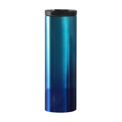 China Wholesale PORTABLE 18/8 Stainless Steel Double Wall Vacuum Coffee Mug Travel Mug Straight Water Bottle for sale