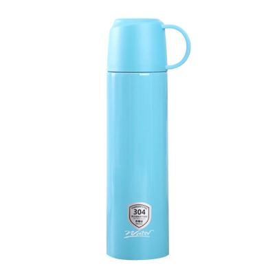 China 2022 New Design PORTABLE 18/8 Double Wall Stainless Steel Wholesale Vacuum Flask 500ml With Cup Lid for sale