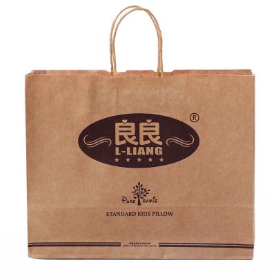 China Handmade Customize Logo Organic Tea Gift Box Food Wrapping Paper Bag Packaging Paper Shopping Bags for sale