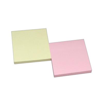 China High Quality Self Adhesive Hot Selling Pink Yellow Green Blue Customized Memo Pads For Business for sale