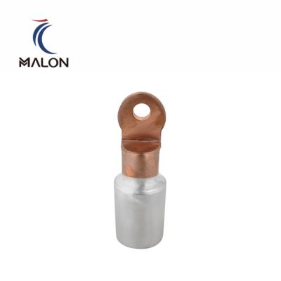 China Conduit Electricity Al Electric Bimetallic Cable Lug Connector Lug Acx Bimetallic Type for sale