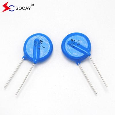 China Zinc Metal Oxide Varistor 05D 07D 10D 14D 20D 25D 32D For Generator for sale