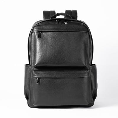 China New Arrival Vintage Classic Fashion Business Men's Portable Backpacks Factory Genuine Leather Casual Travel School Bag for sale