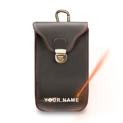 China Shockproof Drop Shipping Customized Universal Mobile Phone Pouch Case Cover OEM Belt Purse Waist Bag 7 Inch Mobile Phone for sale