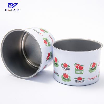 Chine 160 ml D65x48.5mm boîte métallique d'herbe d'emballage avec couvercle facile à ouvrir / couvercle pour enfants à vendre