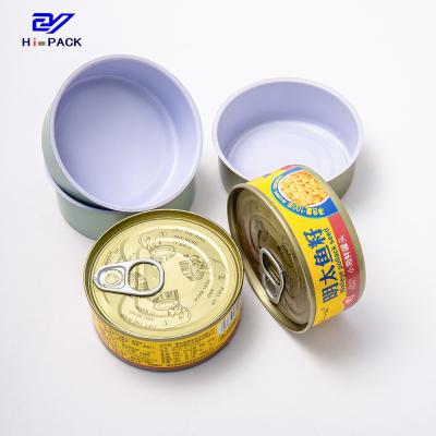 China D73x30mm Small Round Metal Containers 100ml Tall Round Tin Containers en venta