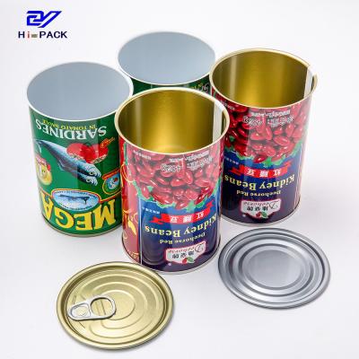 China Customized 440ml Empty Metal Can D73x113mm Empty Tin Cans With Lids Te koop