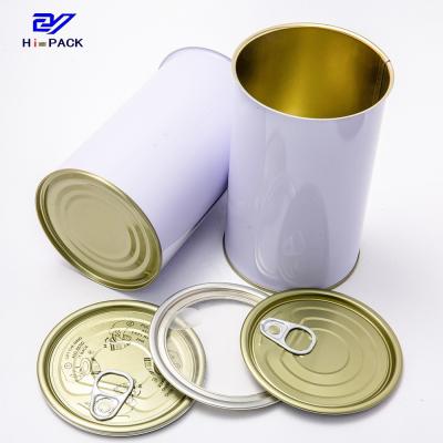 China 700ml Tall Round Tin Containers D83mm Milk Powder Tin Can For Baby Formula Food Te koop