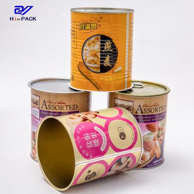 China Baby Formula Food Tin Cans 400g 500g Tall Metal Tins ISO9001 SGS Te koop