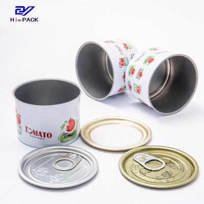 Chine Easy Open Food Storage Tuna Can Food Grade Food Packaging Tins à vendre