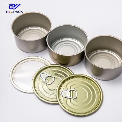 중국 160g Tuna Cans Food Packaging D83*38mm Tin Plate Cans Customized 판매용