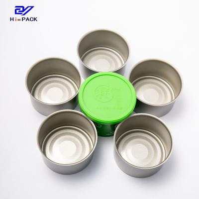 China Food Safe Beef Can 80ml Tomato Small Round Tin Containers Tinplate en venta