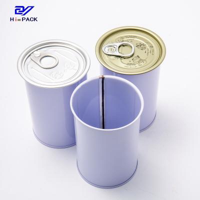 Κίνα 200 Gram 300 Gram Tin Box Round Purple 320ml Round Tin Containers προς πώληση