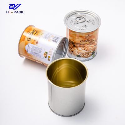 China 700ml Metallic Tins Metal Packaging Container Tin Can For Coffee Beans à venda