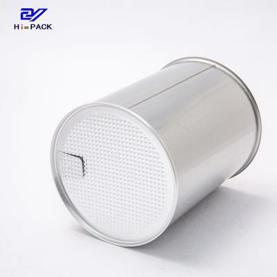 China 1000ml Large Round Tins D99mm Tall Round Tin Containers Easy Open for sale