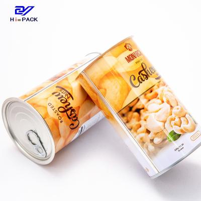 China SGS Large Round Tin Containers 700ml Metal Cans For Fruit Juices for sale