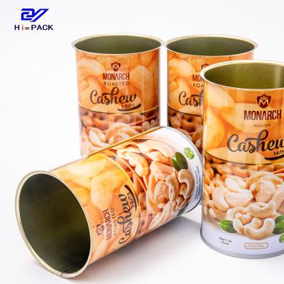 China Universal Tall Tin Can Packaging Food Grade Round Tin Can D83*136mm for sale