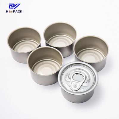 China Reusable Sardine Fish Can Tinplate Empty Metal Sauce Cans For Caviar Packaging Te koop