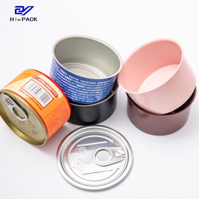 China Tomato Tuna Can Packaging 0.19mm Thickness Food Tin Containers zu verkaufen