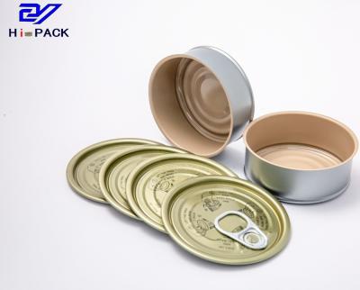 China Round Container For Cigarette Packing, Factory Made 50g 80g 100g Volume With Easy Open Lid for sale