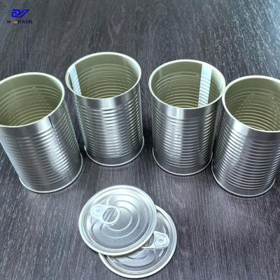 Cina Dimensione D73x113mm 300g Lattina vuota per imballaggio di noci di fagioli in vendita