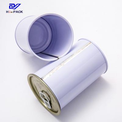 Chine Cannette en fer blanc de qualité alimentaire D73*113mm Cannette de nourriture pour animaux de compagnie pour 350 ml de nourriture humide pour chiens et chats avec un matériau sans BPA à vendre