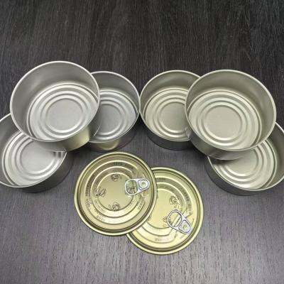 중국 맞춤식 쇠고기 캔 250ml 부피 99*46mm 크기 2 조각 캔 음식 소스 고기 톤어 해산물 애완 동물 음식 및 내구성 판매용