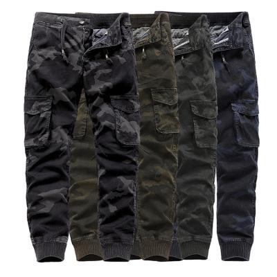 China 2021 Anti-Static Recommended Multi Pocket Men's Work Tactical Military Suits Camouflage Sports Cargo Outdoor Pants Spring And Autumn for sale