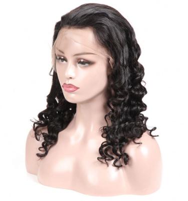 China Directly Shipping 2021 Free Shipping Hot Sale Cheap Wholesale 8-24 Inches Full Lace Front Virgin Brazilian Cuticle Aligned Hair Wig for sale