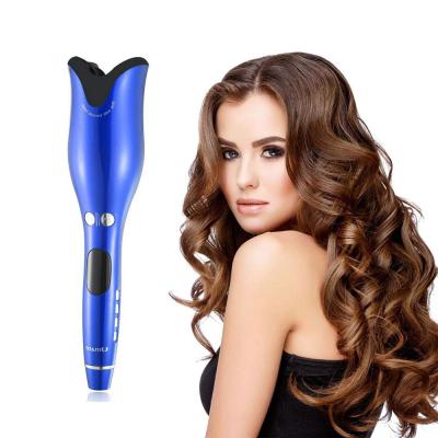 China Hot Sale Ceramic Curling Iron Air Curler Automatic Rotate N Curl 1 Inch Ceramic Rotating Heatless Hair Curler for sale