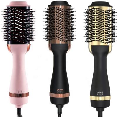 China Factory Price Manufacturer Ionic Supply Amazon Around Turn Volumizer Styler Air One Step Hair Brush Hot Blow Dryer for sale