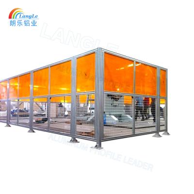 China Anodized industrial aluminum Machine Housings and Protective Fences for Increased Occupational Safety for sale