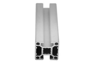 China 30*30mm Aluminiumlegierungssilber anodisierte Aluminiumverdrängungs-Profile für Rahmensystem zu verkaufen