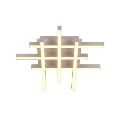 China Modern Linear 6 Bar Ceiling Light Square OEM Designed Led Modern Ceiling Light Ceiling Bar Lights for sale