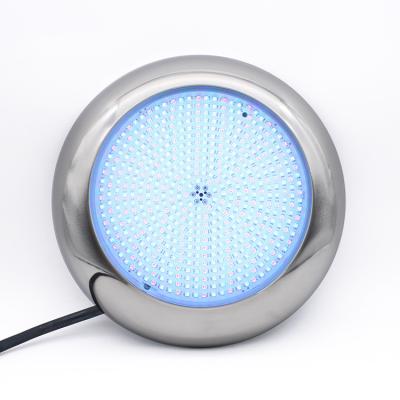 China Fill With Epoxy Multicolor Resin LED Inground Pool Light For Wet Niche Pool Lamp For Poolside Party for sale