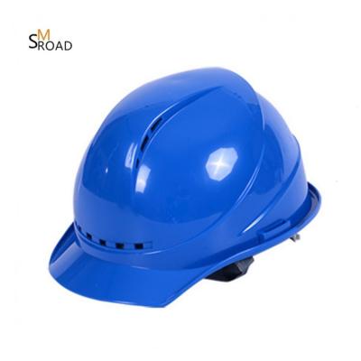 China Customizable hard hat high strength European construction safety style ABS sale industry stock hard hat for sale