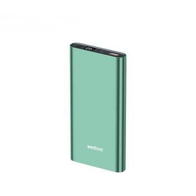 China Small and Portable Large Capacity Mini Power Bank Ultra Slim Power Bank Charger MOTIVO H106 30W 10000mAh Battery Bank for sale