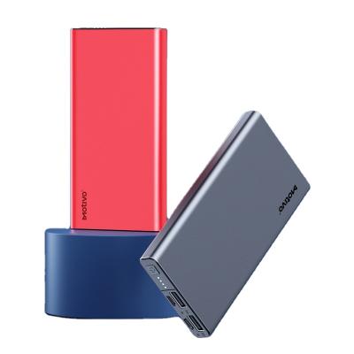 China Fast Charging Support Motivo H100 10000mah Power Bank Compact Backup Battery With LED Screen Redmi Note 9 Power Mobile for sale