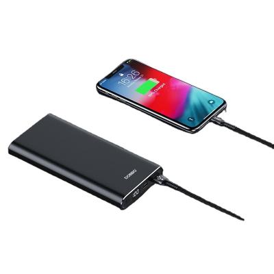 China Ultra thin battery charger DOBBO P10 disposable powerbank 10000 mAh phone power bank black Powerbank-mobile wireless charger for sale