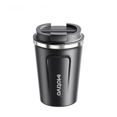 China MOTIVO F50 380ml 304 Stainless Steel Vacuum Cup Double-Layer Durable Portable Coffee Mug Stainless Steel for sale