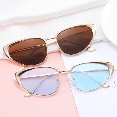 China Wholesale Custom Logo Designer Women Sunglasses Cheap Sun Glasses Comfort Fashion for sale