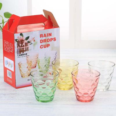 China Wholesale Home Agriculture Color Beer Glass Color Set China Coffee Cup And Saucer Four-Piece Set for sale