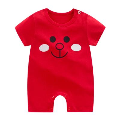 China Cotton Factory Outlet Spring and Autumn Infants Baby Long Sleeve Romper Overalls Cartoon and Cotton Onesie for sale